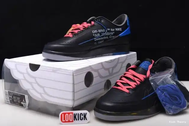 Kick Theory 2 Retro Blue DJ4375-004 Jordan Black SP Off-White Low 0608